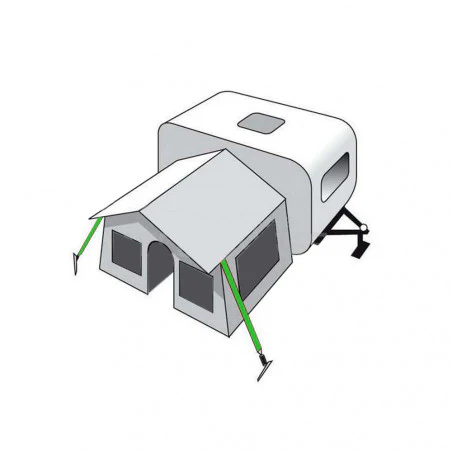 Casmat Roof Reinforcement Pipe L - 100 to 165 cm