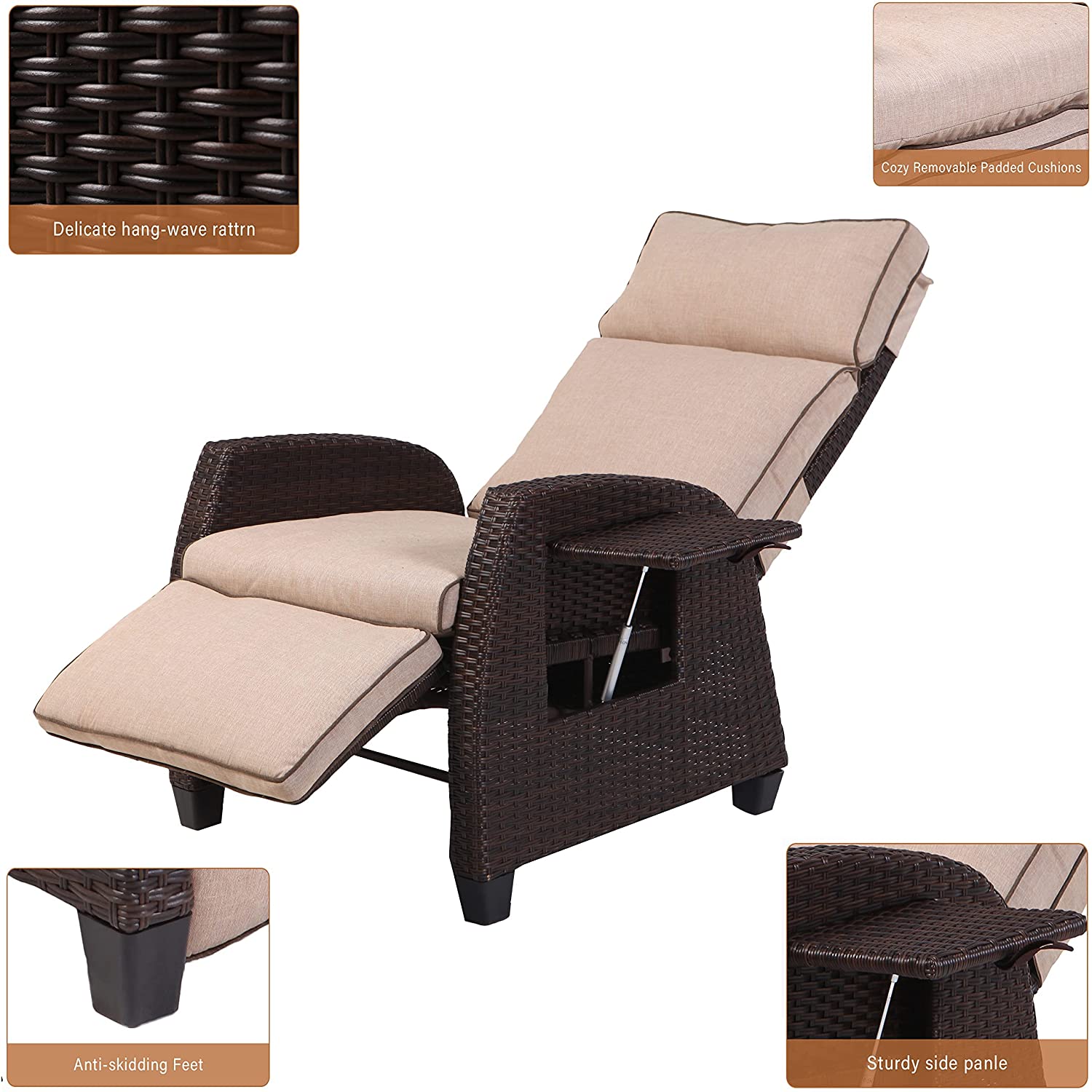 The Weatherproof Outdoor Recliner