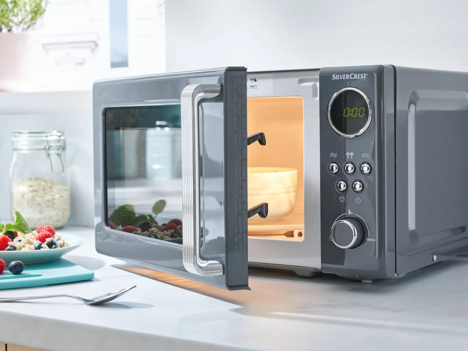 SILVERCREST KITCHEN TOOLS Mikrowelle SMWC 700 C1, 17 l, 700 W