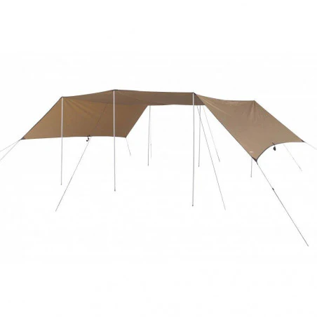 Windbreak with Hosa tensioners 6 METERS - stripes