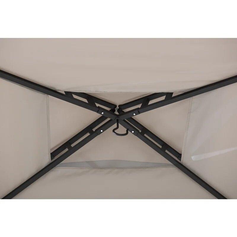 Bayamo 8 Ft. W x 5 Ft. D Steel Grill Gazebo